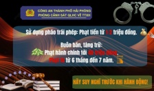 Tết vui vẻ - Không có pháo trái phép!