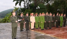 Ban Chấp hành Đảng bộ Công an thành phố: Tổ chức về nguồn và báo công tại Khu di tích lịch sử CAND