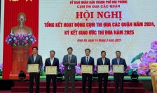 Cụm thi đua các quận thành phố Hải Phòng ký kết giao ước thi đua năm 2025