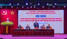 Quận Ngô Quyền: Tuyên truyền về giá thuê nhà ở và chính sách hỗ trợ tiền thuê nhà tại các khu chung cư 