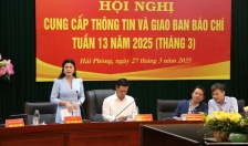 Hội nghị cung cấp thông tin và giao ban báo chí định kỳ tuần thứ 13 năm 2025