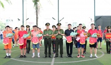 Khai mạc Giải bóng đá nam 7 người Khối An ninh nhân dân năm 2025