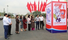 Công tác cổ động trực quan góp phần tạo không khí rực rỡ, sôi nổi nhân các ngày lễ lớn của đất nước và địa phương