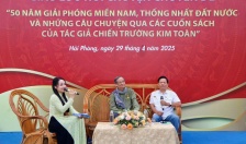 Giao lưu nói chuyện chuyên đề: “50 năm giải phóng Miền Nam, thống nhất đất nước và những câu chuyện qua các cuốn sách của tác giả chiến trường”