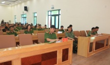 Đảng ủy Phòng Cảnh sát cơ động CATP: Triển khai Chỉ thị 42 của Bộ Chính trị về “Tăng cường sự lãnh đạo của Đảng đối với công tác giáo dục cần, kiệm, liêm, chính, chí công vô tư”