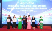 Sôi nổi Hội diễn ca múa nhạc Công – Nông – Binh quận Kiến An năm 2025
