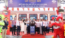Công bố Quyết định Ga Hải Phòng trở thành “Điểm du lịch” và khai trương đoàn tàu chất lượng cao “Hoa Phượng Đỏ”