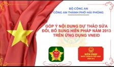 Góp ý nội dung dự thảo sửa đổi, bổ sung Hiến pháp năm 2013 trên ứng dụng VNeID