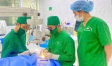 Bệnh viện Mắt Hải Phòng cấp cứu kịp thời ca bệnh chấn thương vỡ nhãn cầu phức tạp