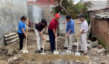 Khởi công xây dựng Nhà Chữ thập đỏ hỗ trợ gia đình có hoàn cảnh khó khăn tại xã Thái Sơn (huyện An Lão)