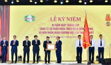Công ty CP Nhựa Thiếu niên Tiền Phong kỷ niệm 65 năm thành lập và đón nhận Huân chương Độc lập hạng Nhất