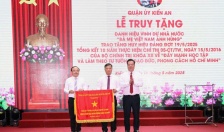Quận uỷ Kiến An: Tổ chức lễ truy tặng danh hiệu vinh dự Nhà nước “Bà mẹ Việt Nam Anh hùng”; trao tặng Huy hiệu Đảng đợt 19/5/2025