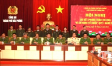Khối CSND Công an Hải Phòng: Phát huy hiệu quả các công trình, phần việc phục vụ Nhân dân