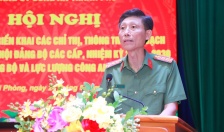 Đảng ủy CATP: Quán triệt, triển khai các chỉ thị, thông tri, kế hoạch tổ chức Đại hội Đảng các cấp, nhiệm kỳ 2025-2030 trong Đảng bộ và lực lượng Công an Hải Phòng