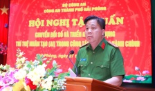Công an thành phố tập huấn chuyển đổi số và triển khai ứng dụng trí tuệ nhân tạo (AI) trong công tác cải cách hành chính