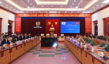 Đoàn Học viện Cảnh sát quốc gia Nhật Bản thăm, làm việc tại CATP Hải Phòng