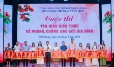 Sôi nổi cuộc thi “Tìm hiểu kiến thức về phòng, chống bạo lực gia đình” năm 2025