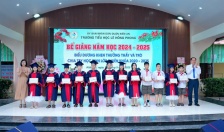 Trường Tiểu học Lê Hồng Phong (quận Kiến An): Tổng kết, biểu dương, khen thưởng giáo viên và học sinh xuất sắc trong năm học 2024 – 2025
