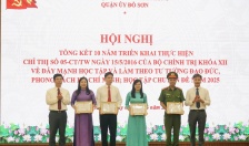 Quận Đồ Sơn: Khen thưởng nhiều tập thể, cá nhân có thành tích xuất sắc trong thực hiện Chỉ thị số 05-CT/TW