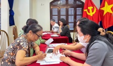 Quận Ngô Quyền 83 hộ dân bốc thăm nhận giao đất tái định cư 