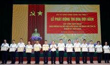 Cán bộ, chiến sĩ Bộ Tư lệnh Vùng Cảnh sát biển 1 thi đua lập công dâng Đảng