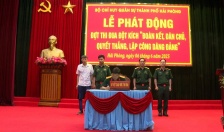 Bộ CHQS thành phố: Phát động thi đua đột kích chào mừng Đại hội đại biểu Đảng bộ Quân khu Ba lần thứ X 
