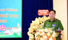 Đại hội Đảng bộ Phòng Cảnh sát giao thông lần thứ XVII, nhiệm kỳ 2025-2030: Nâng cao hiệu lực quản lý Nhà nước về TTATGT, phấn đấu kiềm chế giảm 5% các chỉ số về tai nạn giao thông