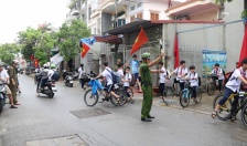 Công an phường Đồng Hoà (quận Kiến An): Tăng cường bảo đảm trật tự an toàn giao thông đối với lứa tuổi học sinh trên địa bàn