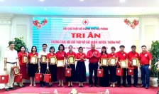 Hội Chữ thập đỏ thành phố tổng kết Tháng Nhân đạo năm 2025
