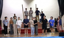 Hợp luyện vở nhạc kịch “Biển mơ - Ước hẹn Kim Giao” chuẩn bị ra mắt khán giả 