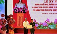 Kỷ niệm 75 năm ngày truyền thống lực lượng TNXP Việt Nam, 60 năm thành lập Đội TNXP chống Mỹ cứu nước đầu tiên của Hải Phòng và 20 năm ngày thành lập Hội Cựu TNXP thành phố