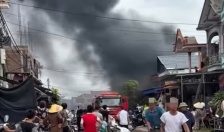 Kịp thời dập tắt đám cháy nhà dân tại thôn Hà Đới, huyện Tiên Lãng