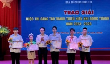 Cuộc thi “Sáng tạo thanh thiếu niên, nhi đồng thành phố Hải Phòng năm 2024 - 2025”: 37 cá nhân, tập thể được biểu dương, khen thưởng