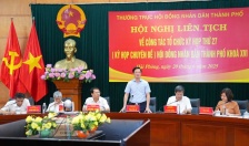 Kỳ họp thứ 27 (chuyên đề), HĐND thành phố khoá 16 diễn ra sáng 26-6: Xem xét, quyết định 3 nội dung