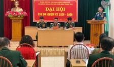 Đại hội Chi bộ Hội Cựu chiến binh nhiệm kỳ 2025-2030: Tập trung chỉ đạo, hoàn thành tốt mọi nhiệm vụ, không ngừng đổi mới nội dung, phương thức hoạt động
