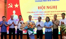 Bổ nhiệm đồng chí Lương Văn Công giữ chức vụ Giám đốc Ban Quản lý Dự án ĐTXD công trình dân dụng và hạ tầng Hải Phòng