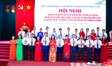 Phường An Dương: Công bố các Quyết định về tổ chức bộ máy và công tác cán bộ