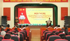 Hội nghị công bố quyết định về công tác cán bộ xã An Trường