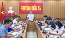 UBND phường Kiến An: Kiên quyết xử lý xây dựng vi phạm về đất đai tại khu vực nghĩa trang Cựu Viên 