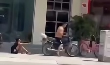 Công an phường Bạch Đằng xác minh vụ việc bé trai bị kéo lê trên vỉa hè