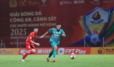 Kịch tính ngày mở màn Giải bóng đá Công an, Cảnh sát ASEAN mở rộng 2025