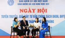 “Ngày hội tuyên truyền, tư vấn, giải đáp chính sách BHXH, BHYT” trên địa bàn thành phố