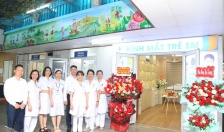 Khai trương phòng kính mặt Bệnh viện Trẻ em: Chăm sóc mắt toàn diện cho trẻ em