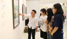 22 tác phẩm trưng bày tại Triển lãm “Hương mộng - Ký ức tuổi thơ”