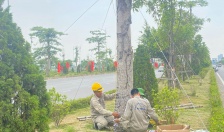 Công ty CP điện chiếu sáng Hải Phòng: Hoàn thành chiếu sáng nghệ thuật tại tuyến đường Đỗ Mười, Trần Kiên 