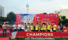 Giải bóng đá 7 người vô địch Quốc gia Bia Saigon Cup 2025 (VPL-S6): DA Lube lên ngôi vô địch khu vực Đông Bắc Bộ