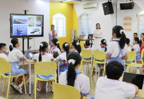 Tăng cường hiệu quả quản lý, dạy và học thông qua ứng dụng thiết bị dạy học số và thư viện số