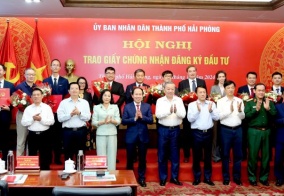 Thêm 1,8 tỷ USD vốn FDI đầu tư vào Hải Phòng