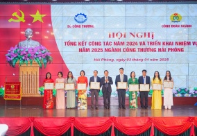 Ngành Công thương phấn đấu tổng mức bán lẻ hàng hoá và doanh thu dịch vụ tiêu dùng đạt 250.200 tỷ đồng.