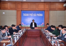 Phấn đấu hoàn thành GPMB dự án đường sắt Lào Cai- Hà Nội- Hải Phòng đoạn qua thành phố Hải Phòng trước tháng 6-2026